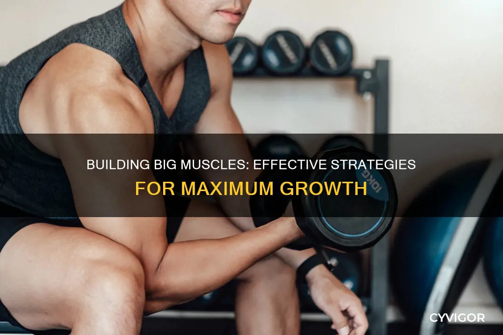 how to be big muscles