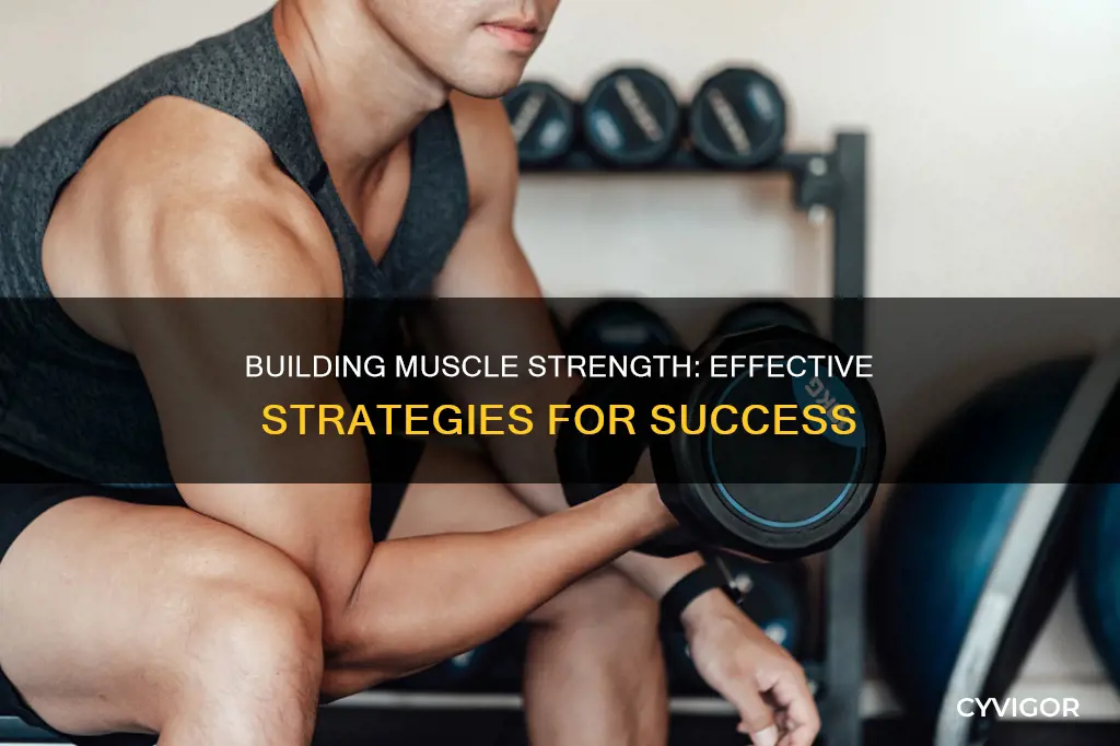how to be strong muscle