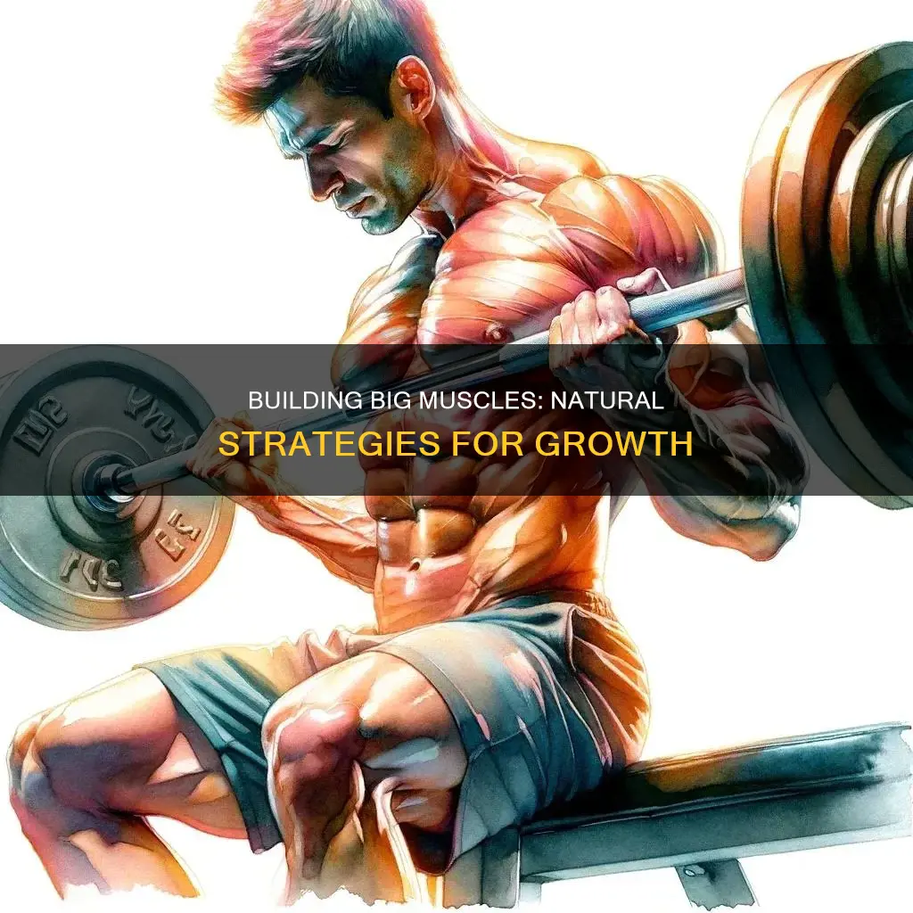 how to big muscles naturally
