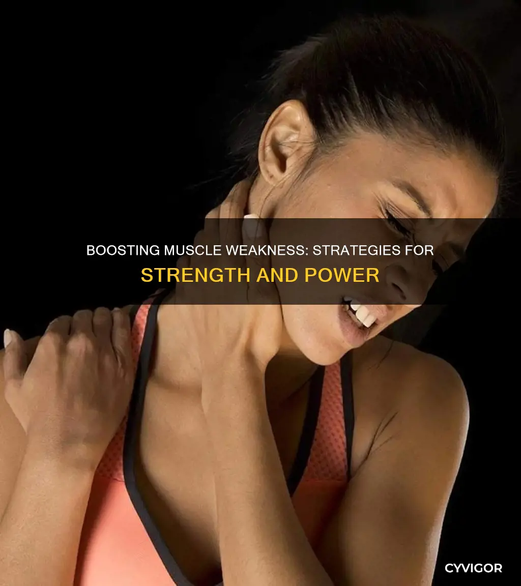 how to boost muscle weakness