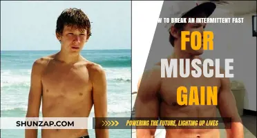 Breaking Your Intermittent Fast for Optimal Muscle Gain: A Guide