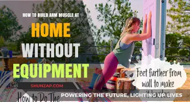 Sculpt Strong Arms at Home: No Equipment Necessary!