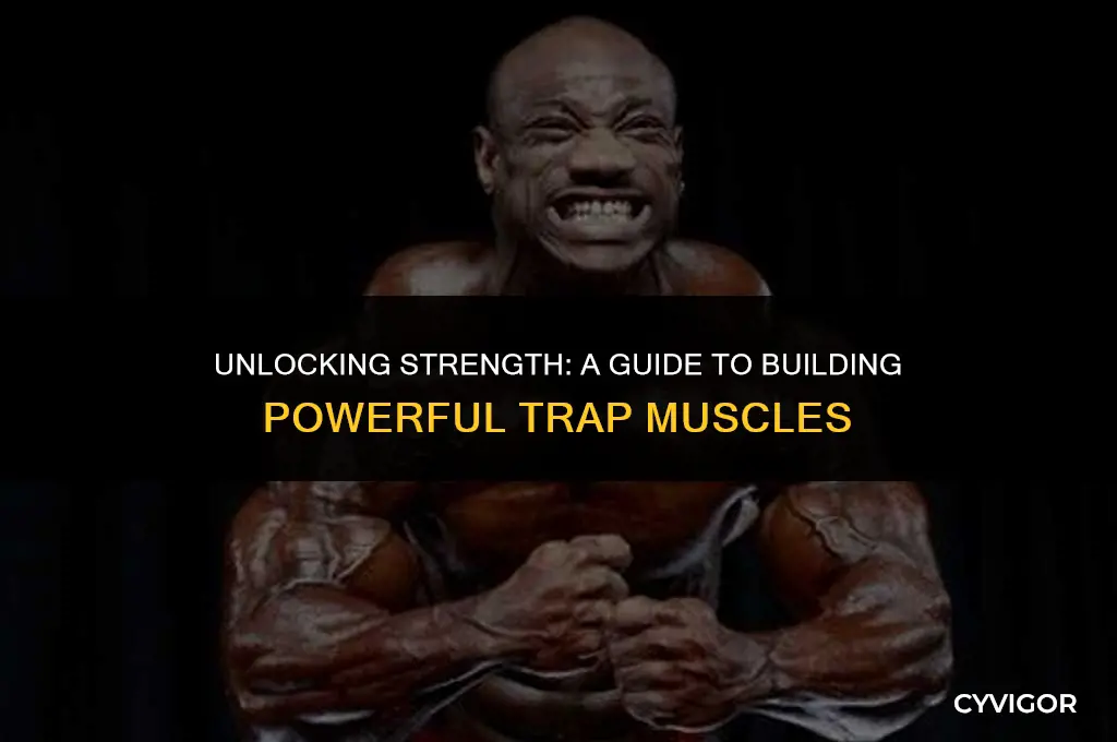 how to build big trap muscles