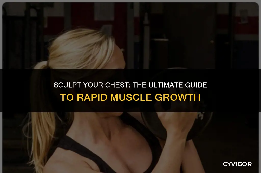 how to build chest muscles fast