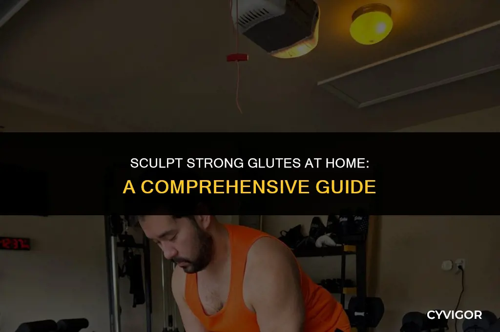 how to build glute muscles at home