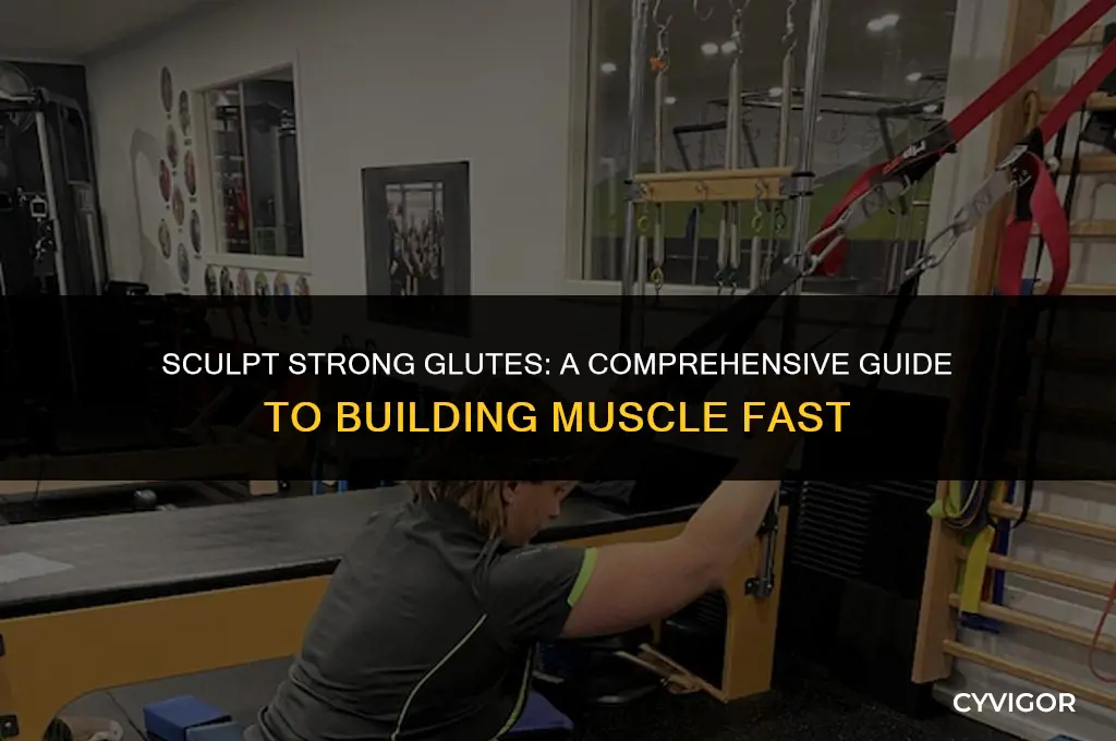how to build glute muscles fast
