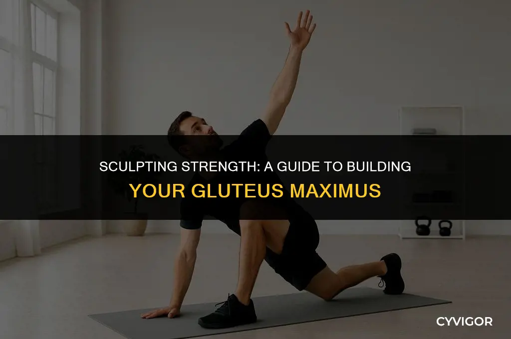 how to build gluteus maximus muscle