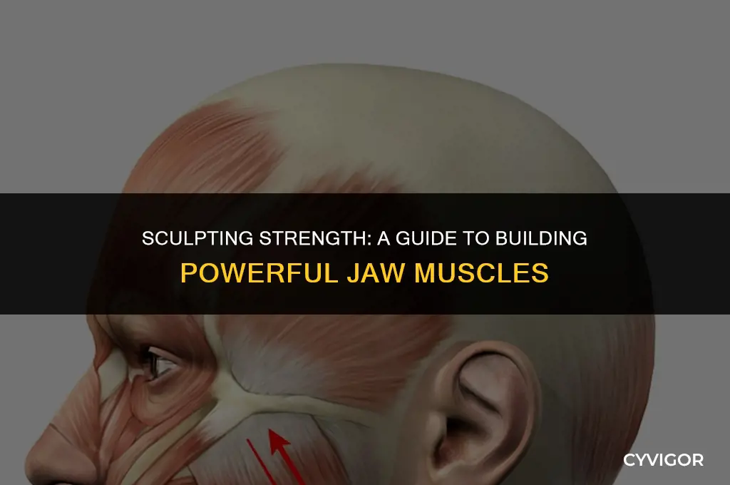 how to build jaw muscles