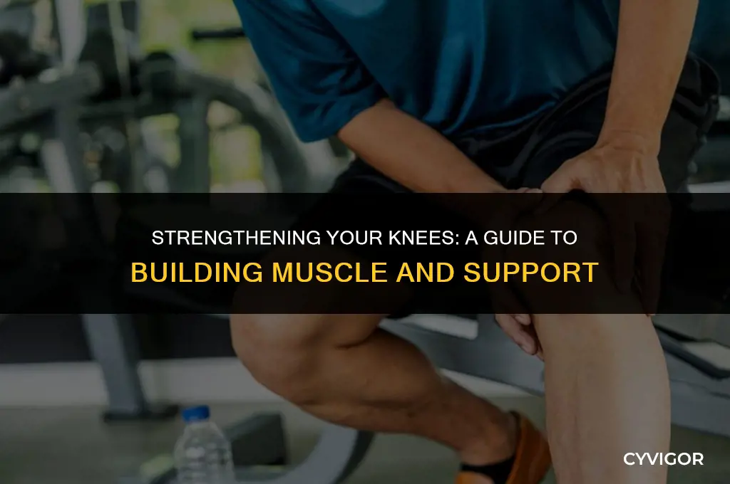 how to build knee muscle