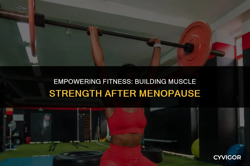 how to build muscle after menopause
