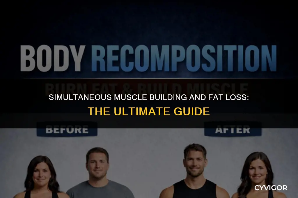 how to build muscle and lose fat at same time