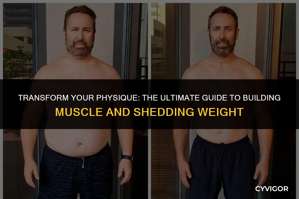 how to build muscle and lose weight