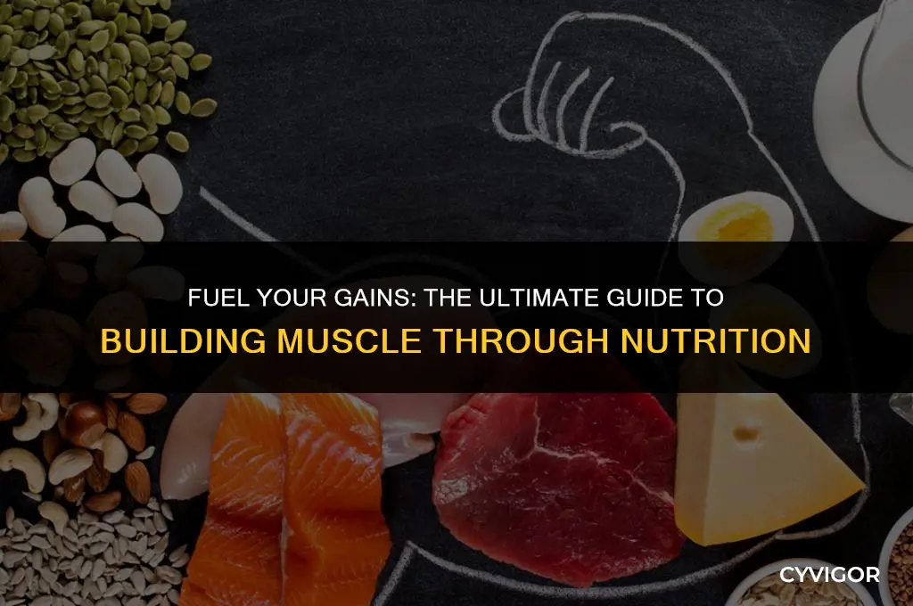 how to build muscle by eating