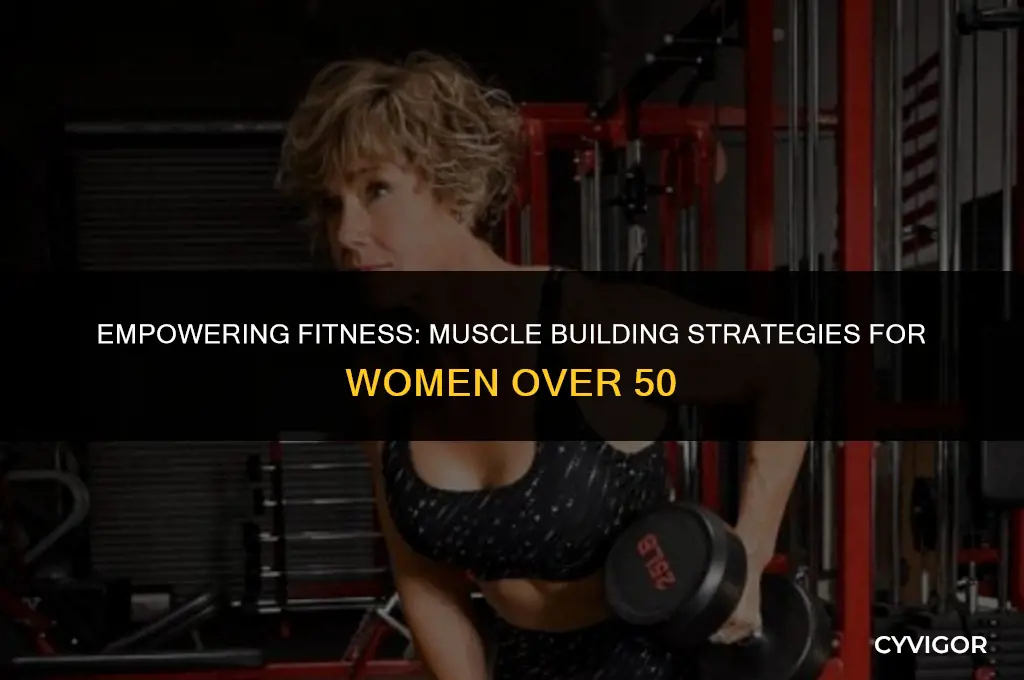 how to build muscle fast for females over 50