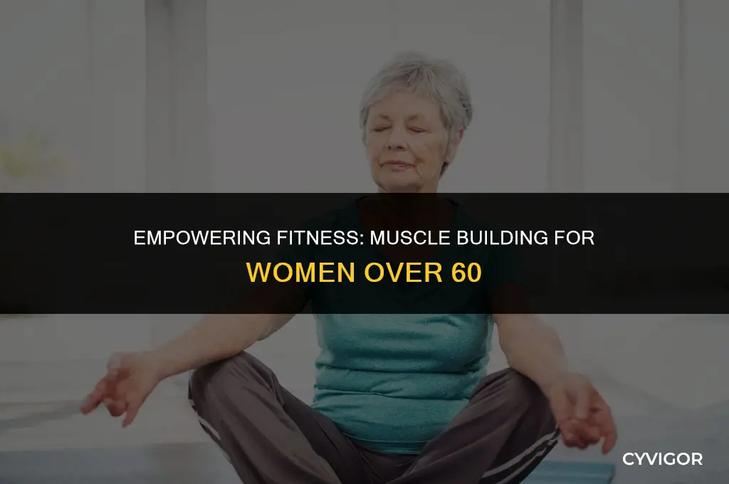how to build muscle for women over 60