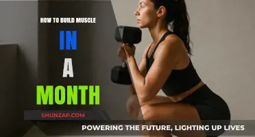 Rapid Muscle Building: A Month-Long Guide to Gains