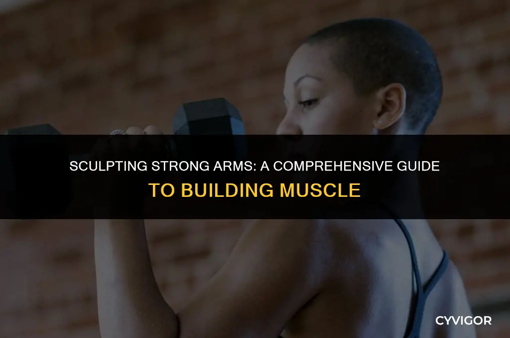 how to build muscle in your arms