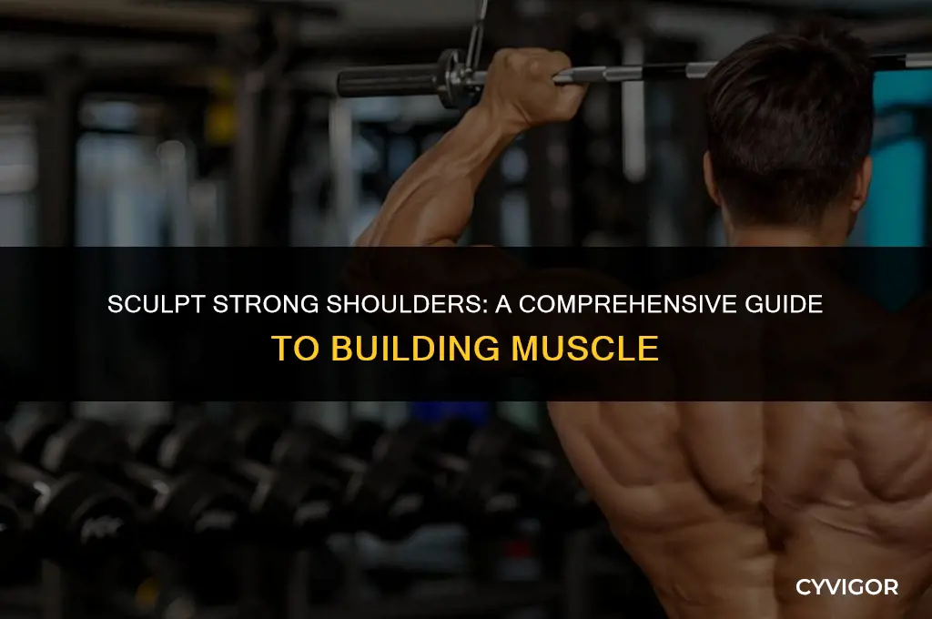 how to build muscle on shoulders