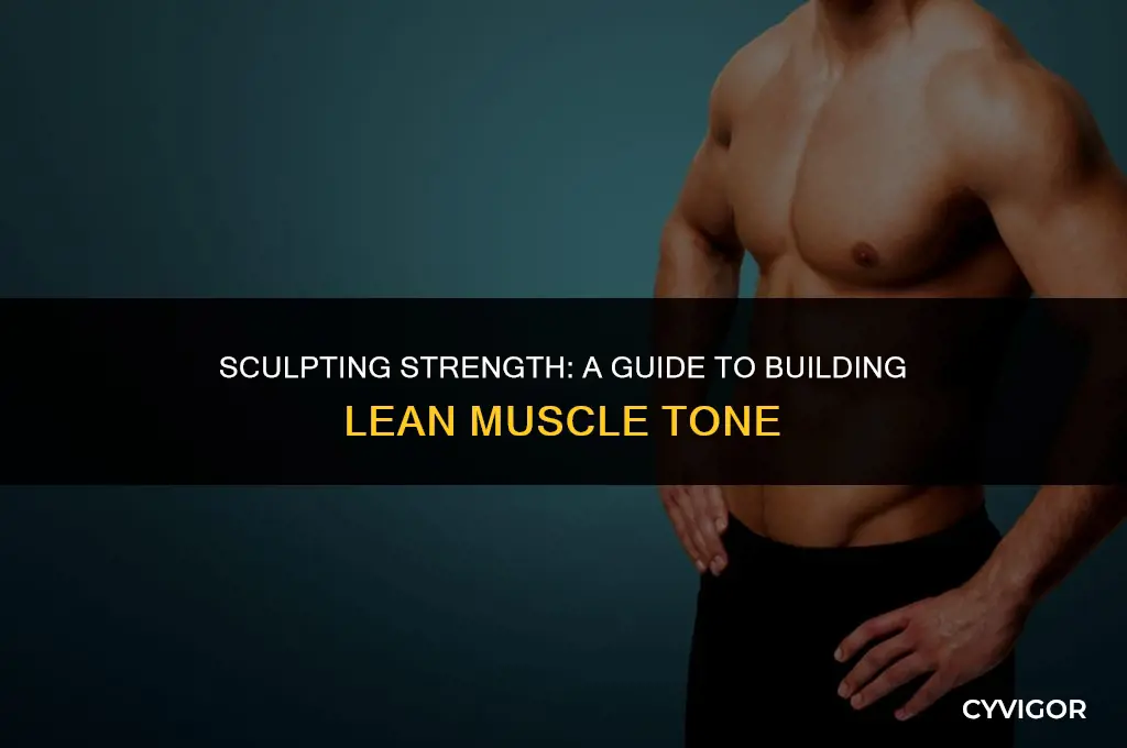 how to build muscle tone