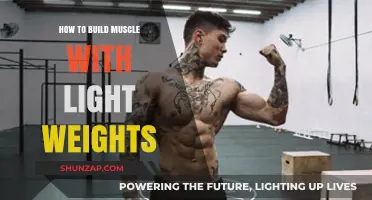 Sculpting Strength: The Art of Building Muscle with Light Weights