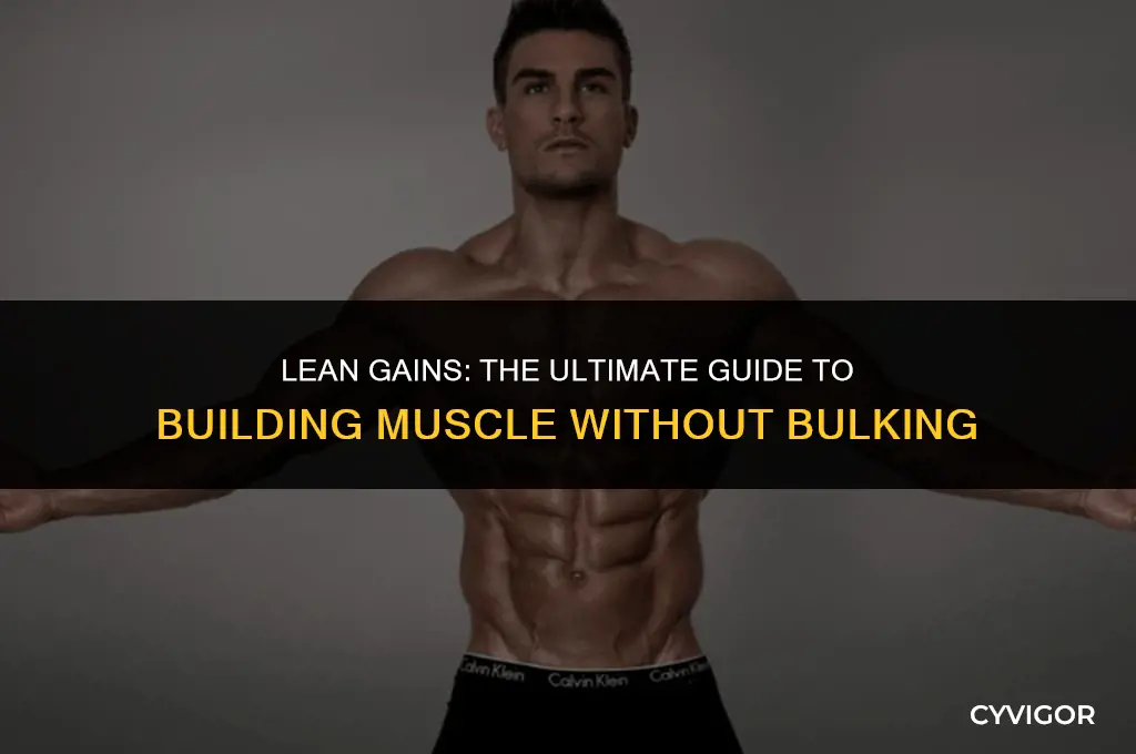 how to build muscle without bulking