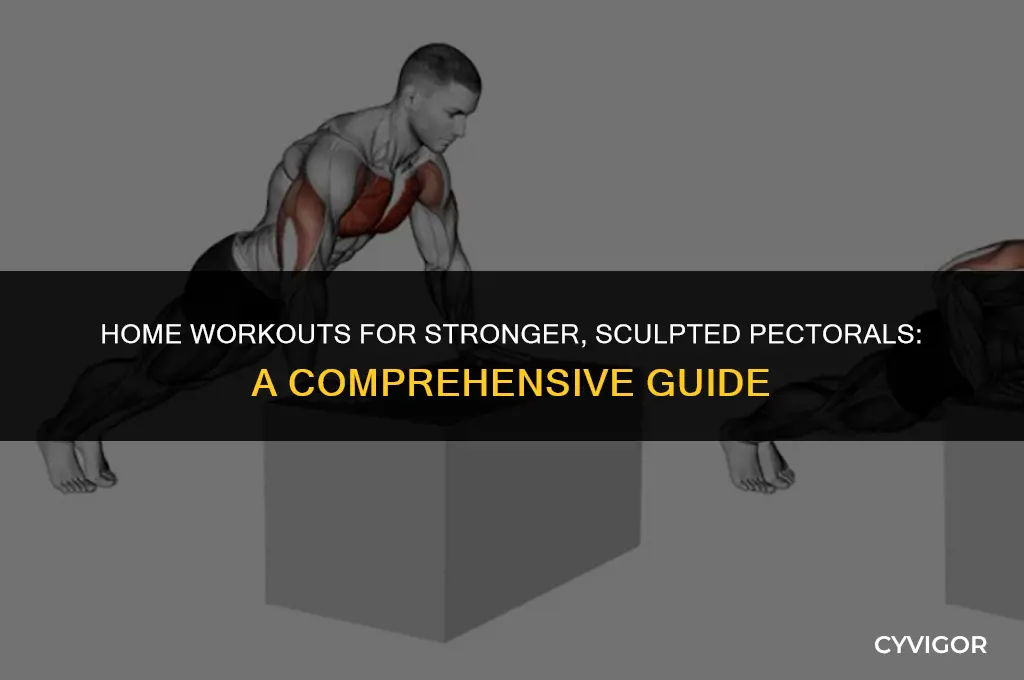 how to build pectoral muscles at home