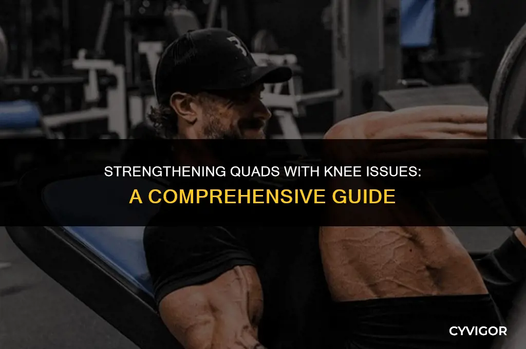 how to build quad muscles with bad knees
