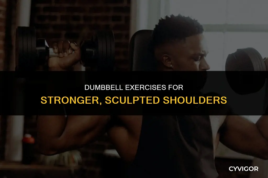 how to build shoulder muscles with a dumbbell