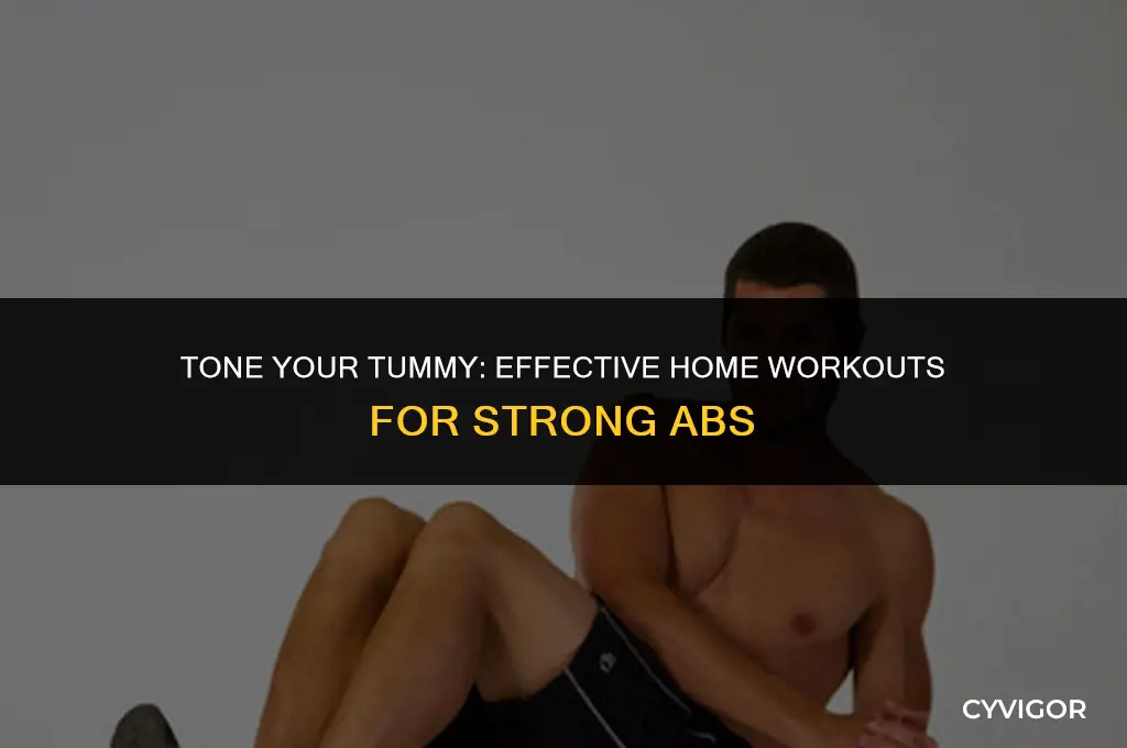 how to build stomach muscle at home