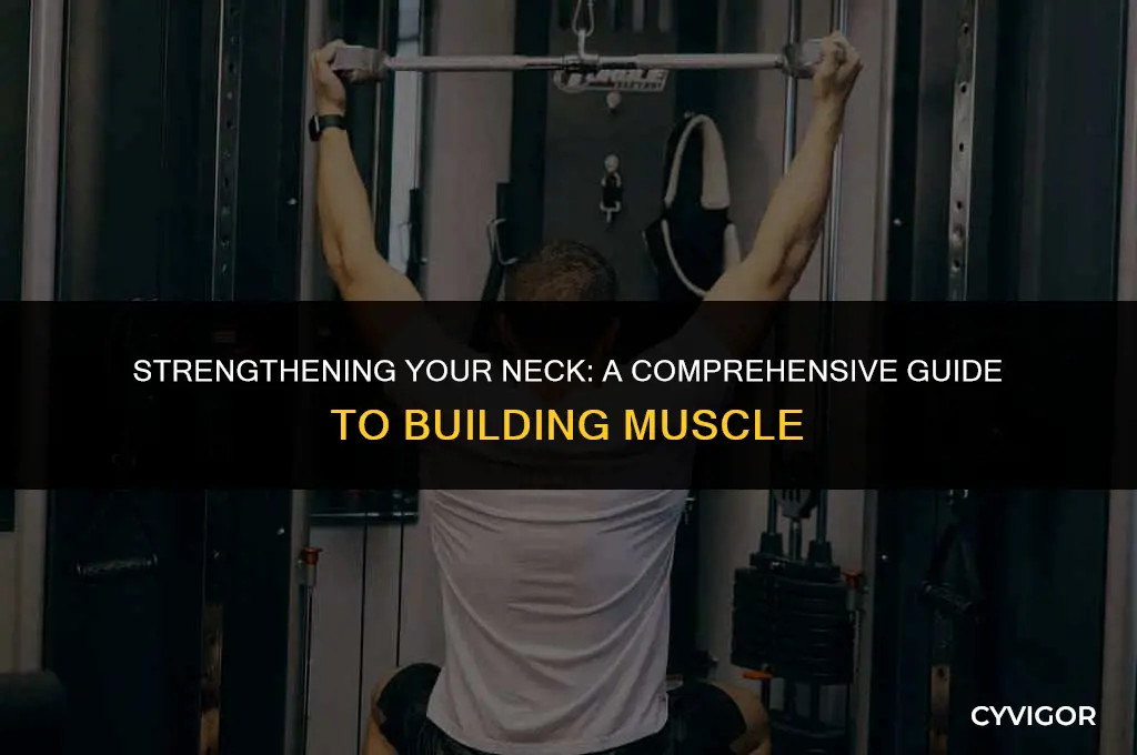how to build the neck muscles