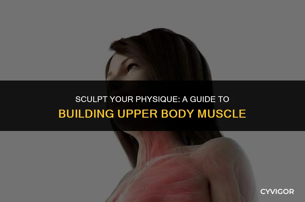 how to build upper body muscle