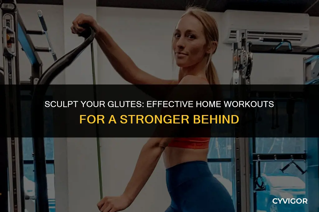 how to build your buttocks muscles at home