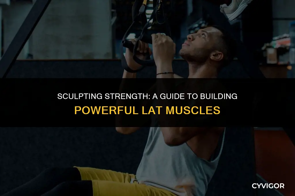 how to build your lat muscles