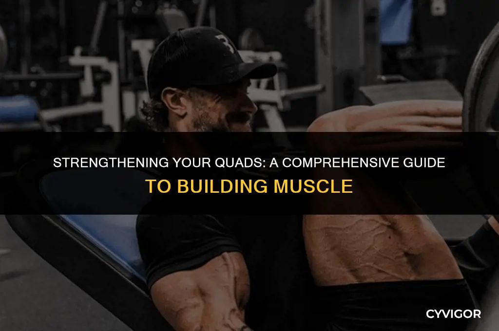 how to build your quad muscles