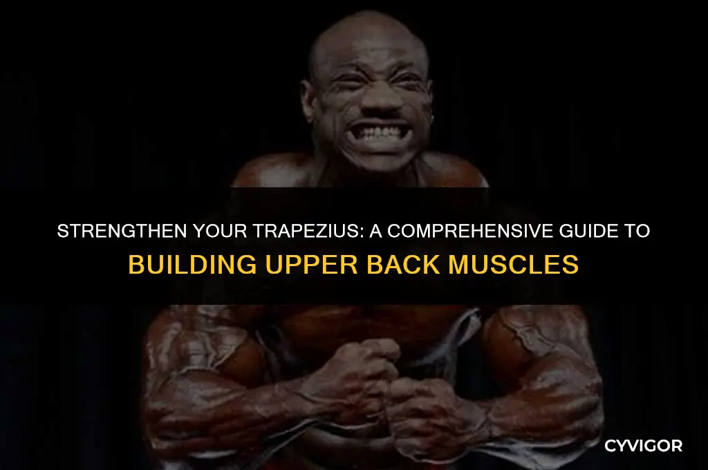 how to build your trapezius muscle