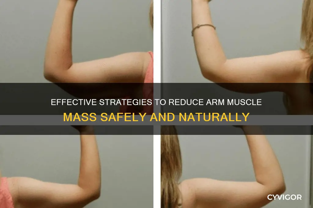 how to burn muscle in arms