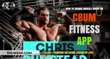Switch Muscle Groups Easily on Cbum Fitness App: A Guide
