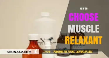 Selecting the Right Muscle Relaxant: A Comprehensive Guide for Relief