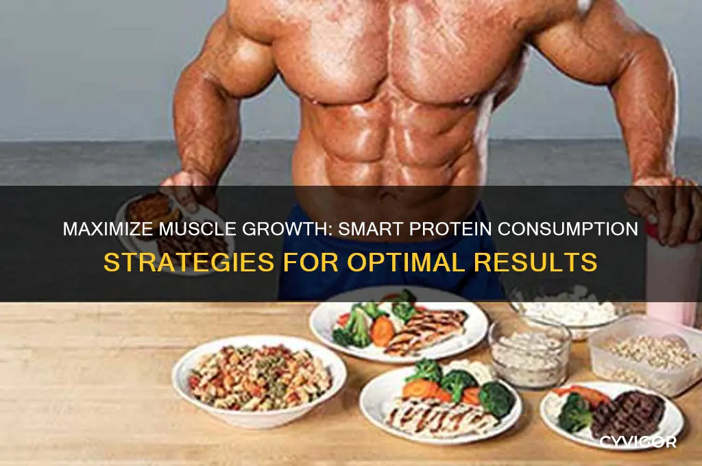 how to consume protein for muscle gain