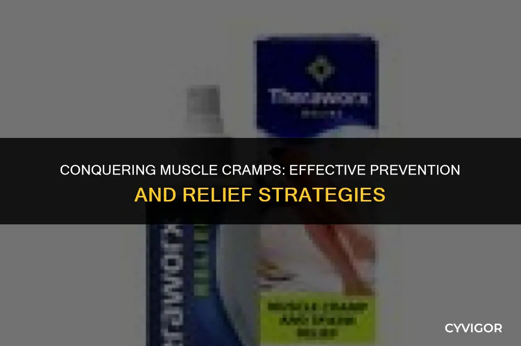 how to control muscle cramp