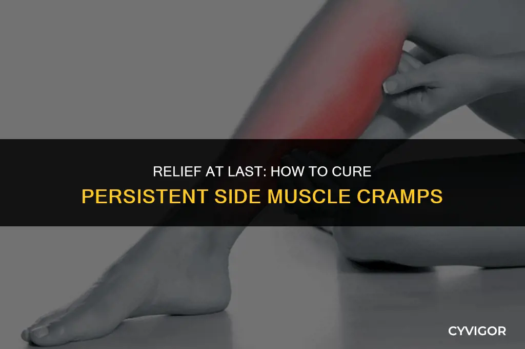how to cure a constant muscle cramp in my side