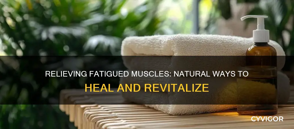 how to cure fatigued muscles