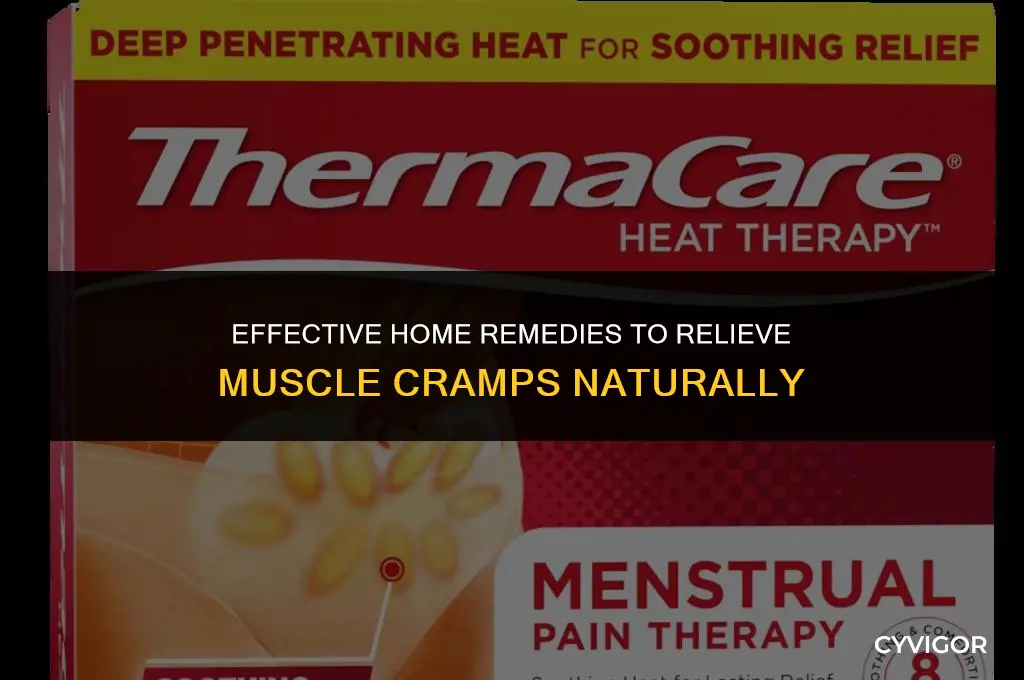 how to cure muscle cramps at home