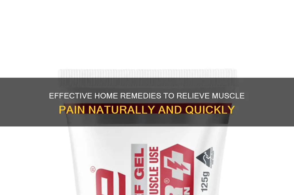 how to cure muscle pain at home