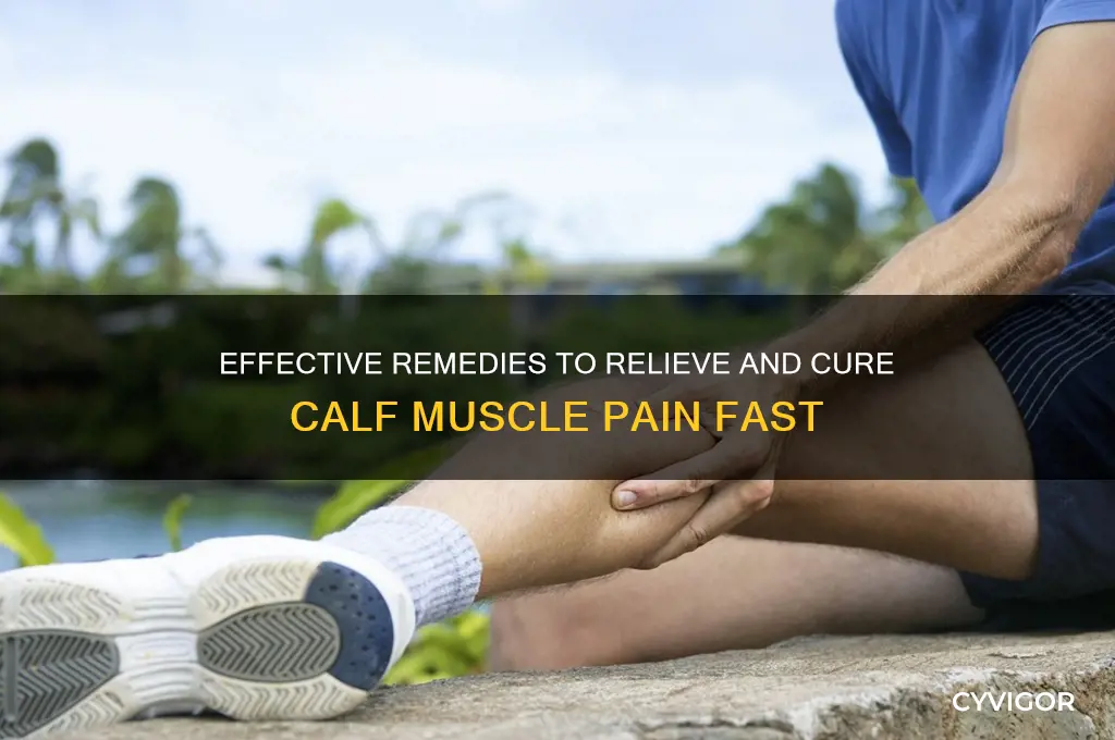 how to cure muscle pain in calf