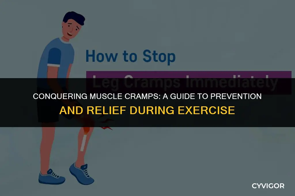 how to deal with muscle cramps during exercise