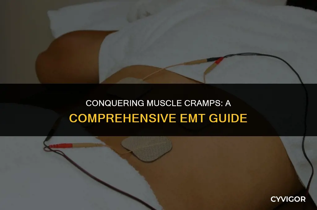 how to deal with muscle cramps emt
