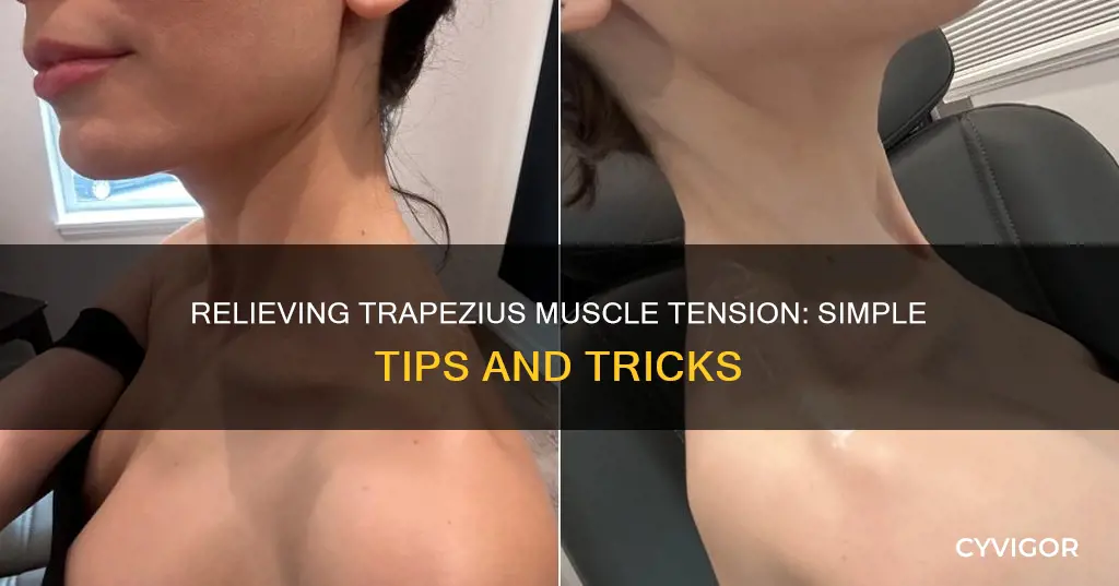 how to decrease trapezius muscle