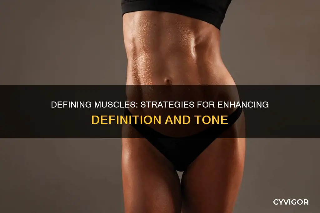 how to define muscles more