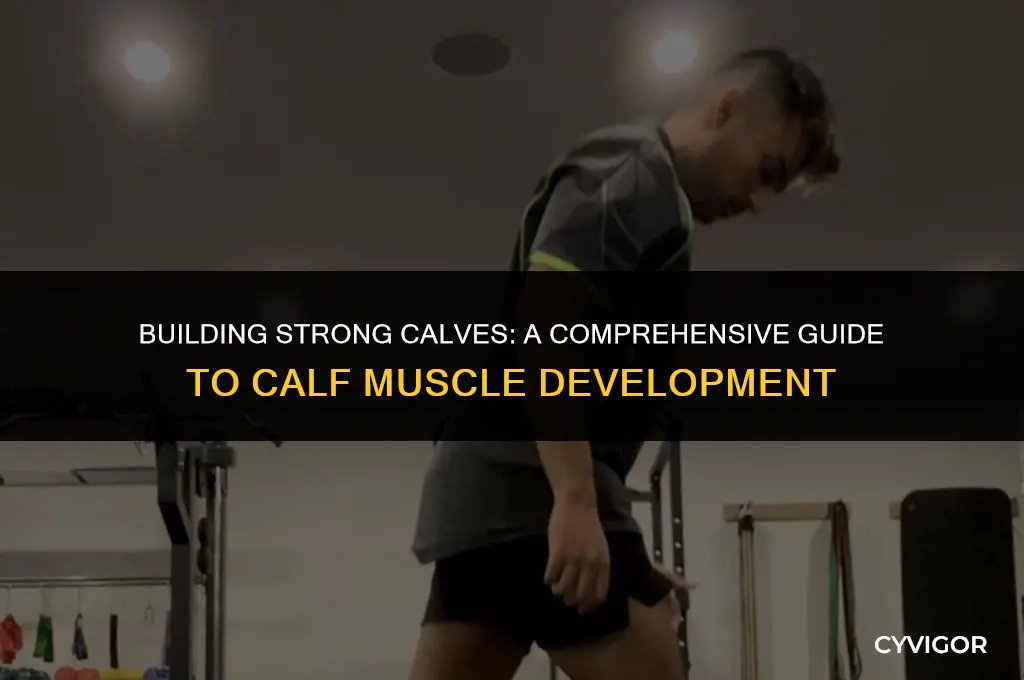 how to develop calf muscles